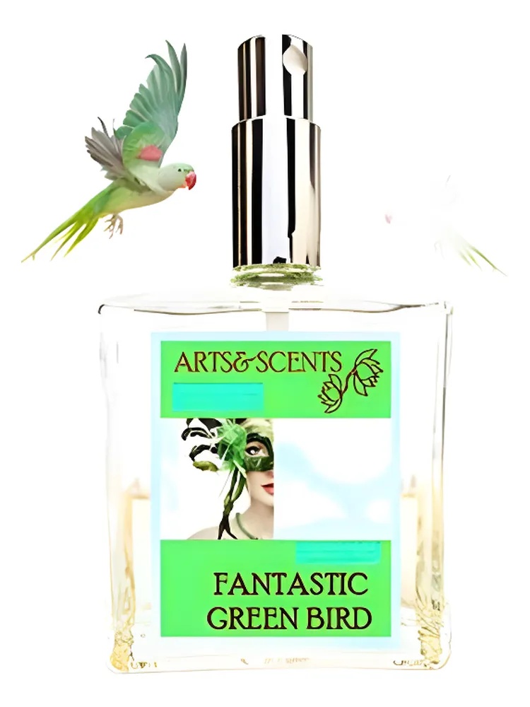 Fantastic Green Bird