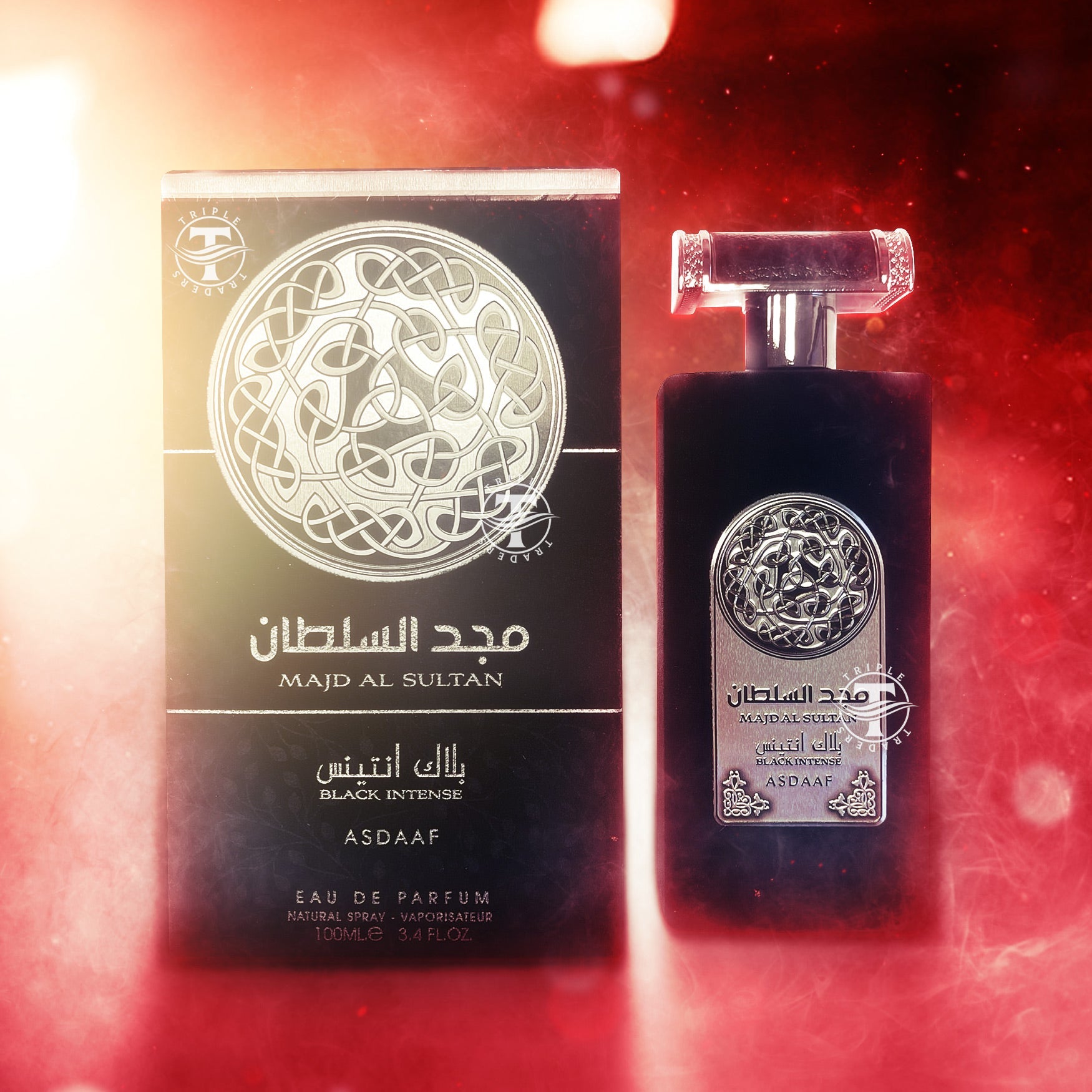 Asdaaf Majd Al Sultan Black Intense EDP