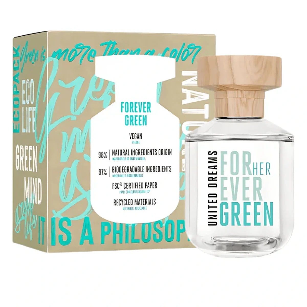 Benetton United Dreams Forever Green EDT