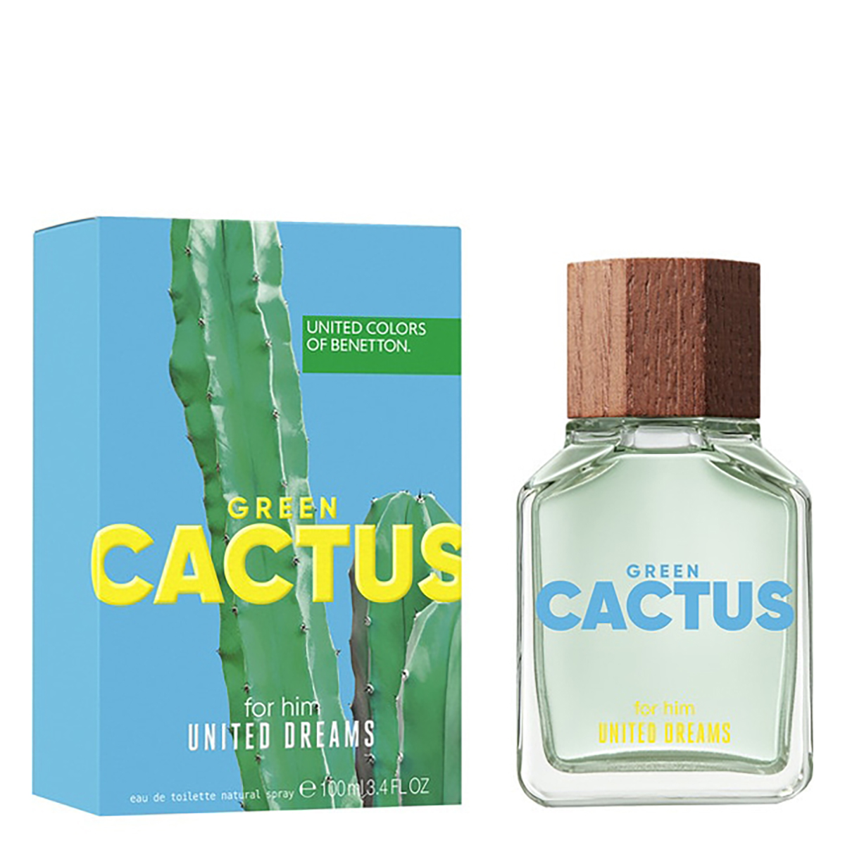Benetton United Dreams Green Cactus EDT