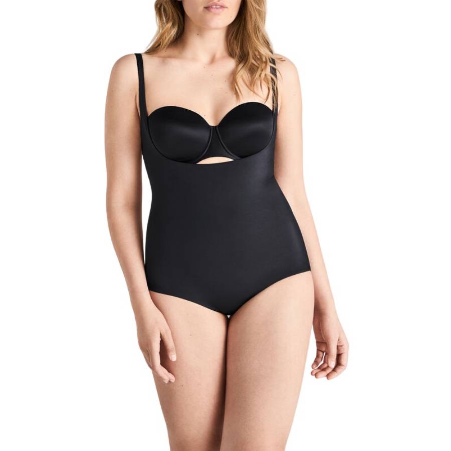 Black Mat De Luxe Forming Bodysuit
