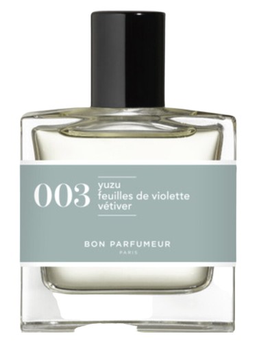 003 yuzu feuilles de violette, vétiver