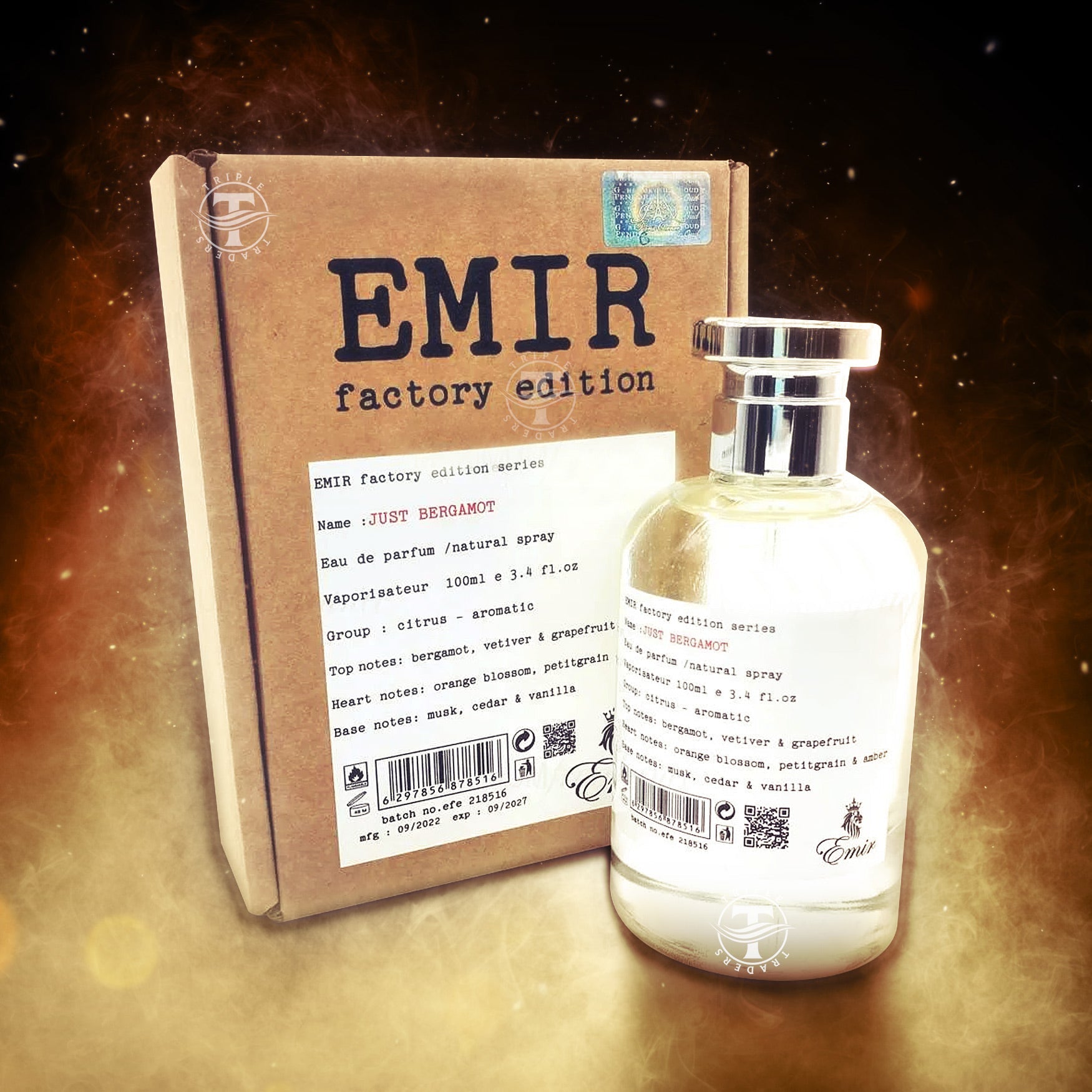 Emir Just Bergamot EDP