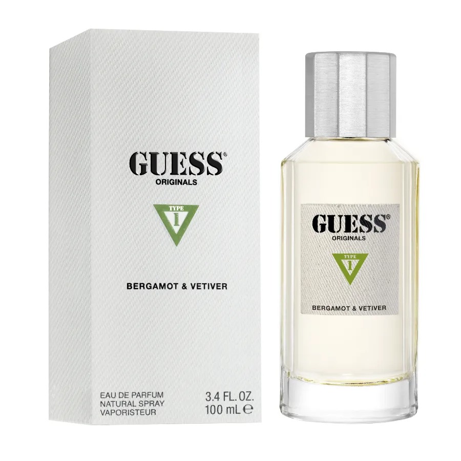 Guess Originals Type 1 Bergamot & Vetiver EDP