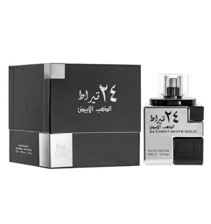 Lattafa 24 Carat White Gold EDP
