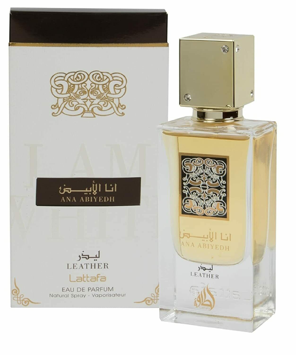 Lattafa Ana Abiyedh Leather EDP