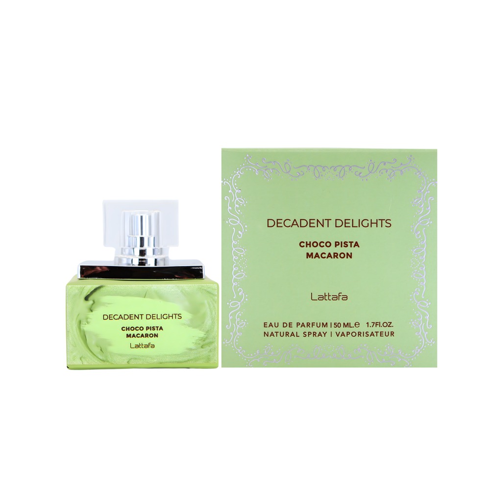 Lattafa Decadent Delights Choco Pista Macaron EDP