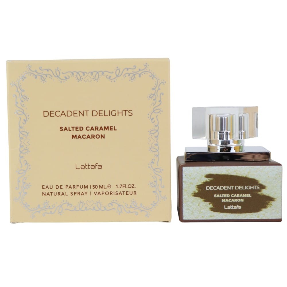 Lattafa Decadent Delights Salted Caramel Macaron EDP