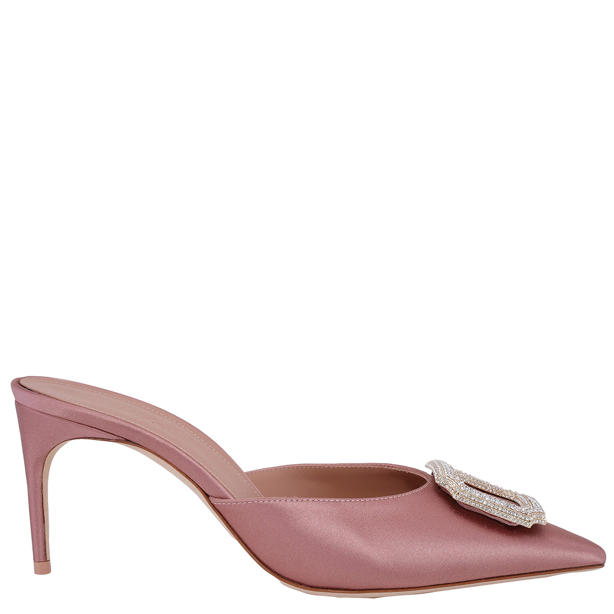 Mona 70 Satin Mules