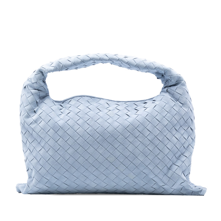 Pre owned Bottega Veneta Small Suede Intrecciato Hop Hobo R00500940P