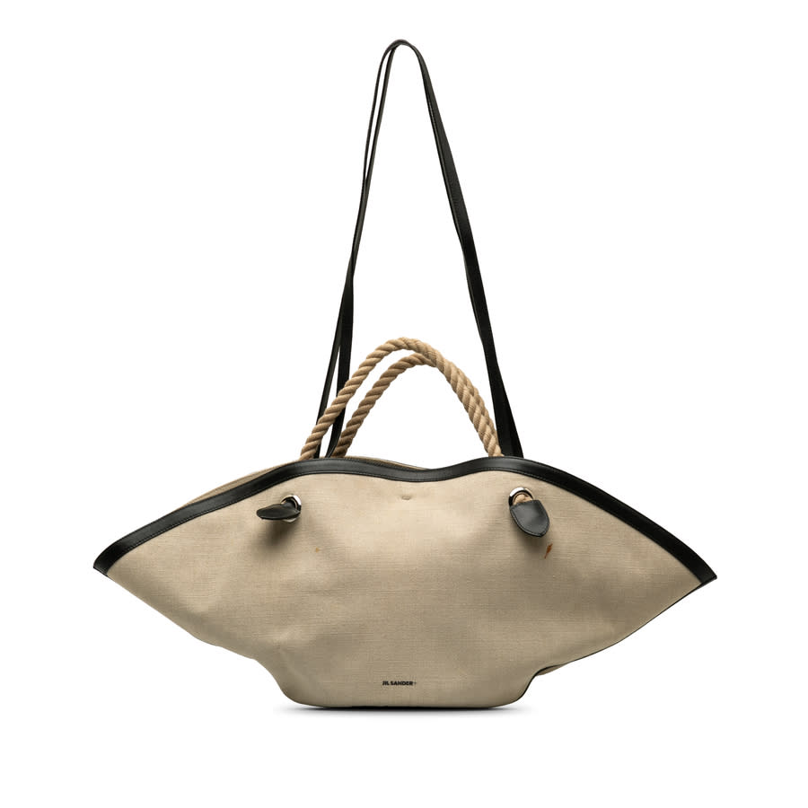 Pre owned Jil Sander Canvas Sombrero Satchel IZKK9KC4X096L9R3