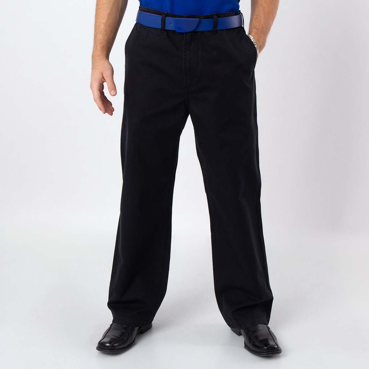 Straight Hem Trousers