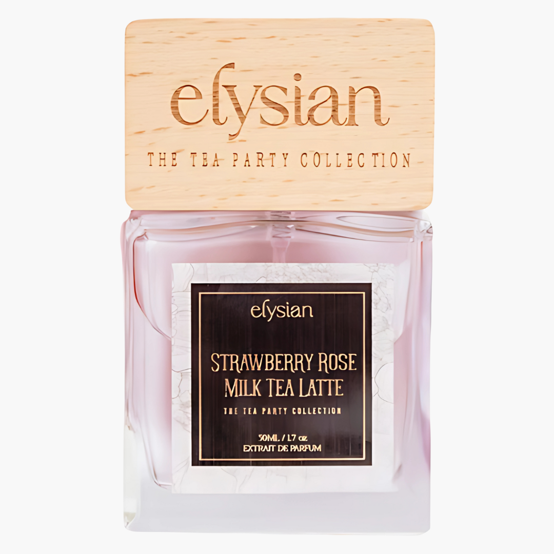 Strawberry Rose Milk Tea Latte EXTRAIT